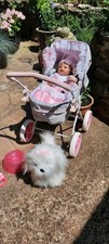 Dolls Pram .baby zaph creations Wets. And Singing Dog