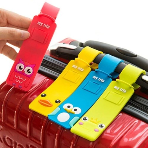 Luggage tag set - luggage, cute