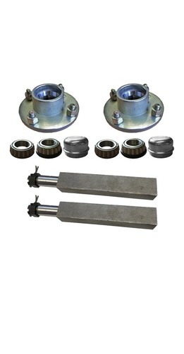 Heavy duty trailer - 2x,