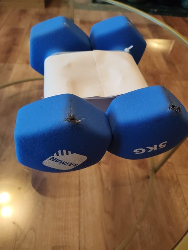 Neoprene dumbbell with - dumbbell,