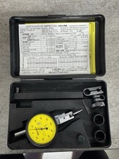 Mitutoyo 513-405-10T Dial Test Indicator + Accessories — in case —