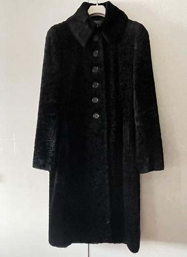 Karen millen black astrakhan - black,
