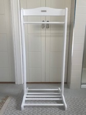 Childrens Clothes Rail - Izziwotnot brand in good condition (painted off-white)