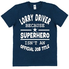 Superhero Lorry Driver T-Shirt HGV Driver Gift for Truck Driver Haulier T-Shirt