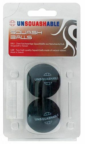 Unsquashable squash ball - unsquashable,