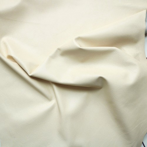 Nappa leather 1mm - leather, cream