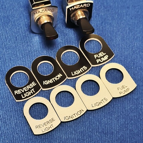 Toggle switch tags - tags, labels