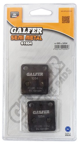 Galfer brake pads rear - brake,