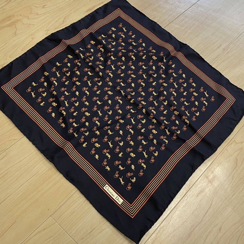 Christian dior scarf cat - scarf, black