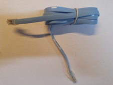 Genuine Cisco Console Rollover Cable (72-1259-01), Blue RJ45 to RJ45 Cable - NEW