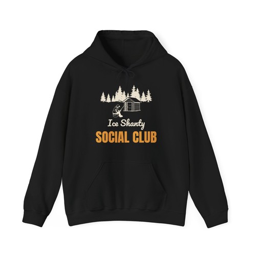Ice fishing hoodie shanty - hoodie,