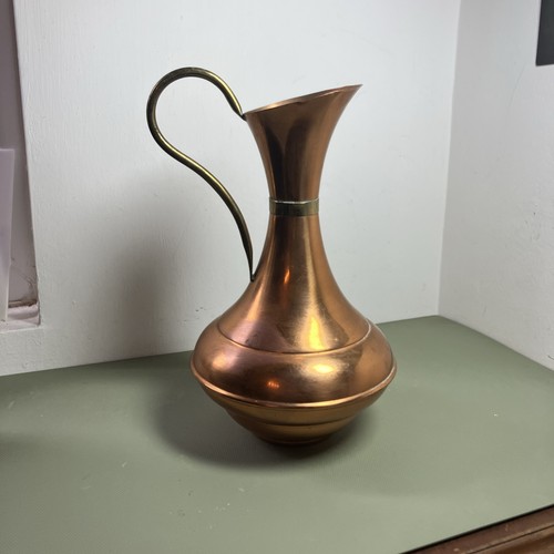 Decorative copper vase jug - vase,