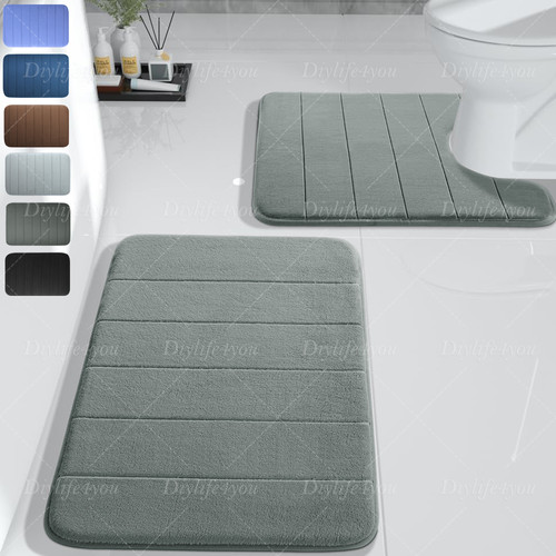Memory foam bath mat ultra - mat,