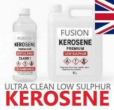 ⭐ KEROSENE PARAFFIN Heating Oil Premium Grade Clean Burn FUEL 1L-10L Free P&P ⭐