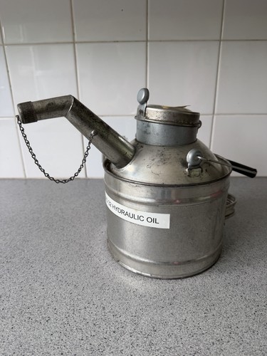 Vintage pressol oil can - oil,
