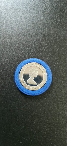 Proof silver piedfort - proof,