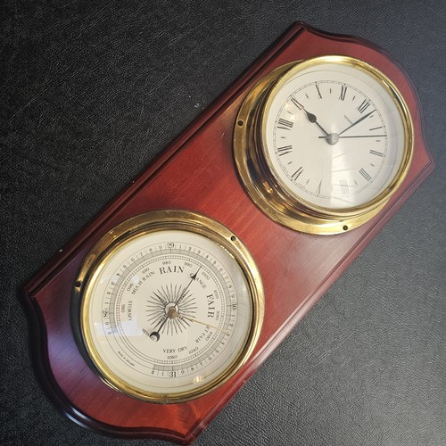 Metamec nautical quartz clock - nautical,