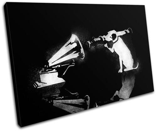 Hmv dog banksy res - dog, single
