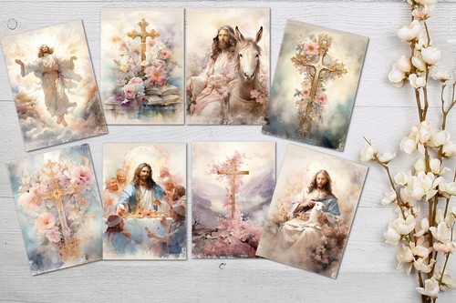 Vintage style religious - 8,