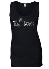 DANCE STUDIO - Crystal Ladies Fitted Vest  - Rhinestone - (ANY SIZE)