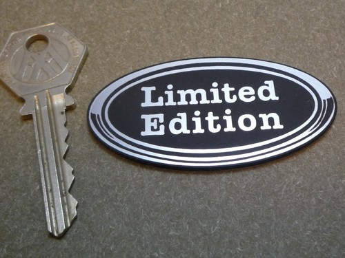 Limited edition oval self - limited,