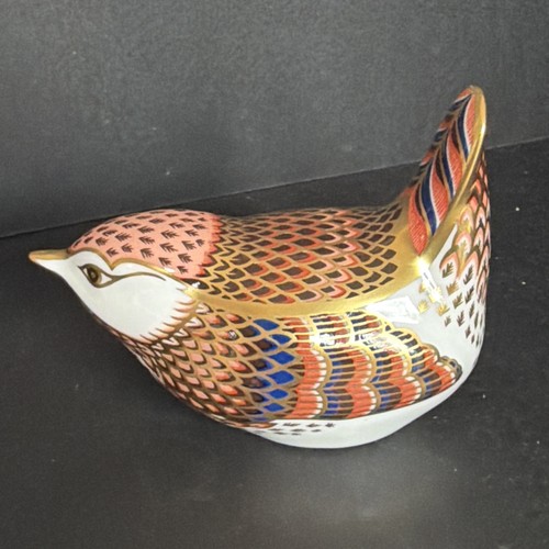 Royal crown derby jenny wren - crown,