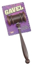 GAVEL - JUDGE COSTUME OR