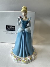 Royal Doulton Walt Disney Princess cinderella DP1 VGC BOXED COA All Packaging