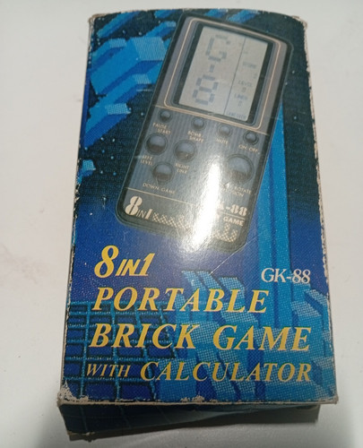 Retro brick game - 8-in-1,