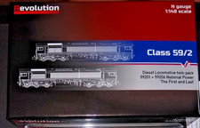 n gauge Revolution Trains National Power locomotives twin pack