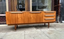 Vintage Mid Century Teak Sideboard Credenza by Stonehill Furniture of London