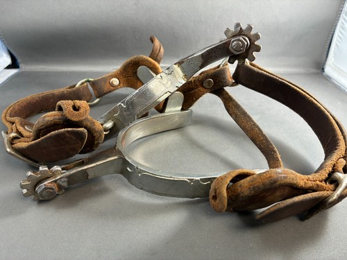 Vtg crockett spurs cowboy - vtg,