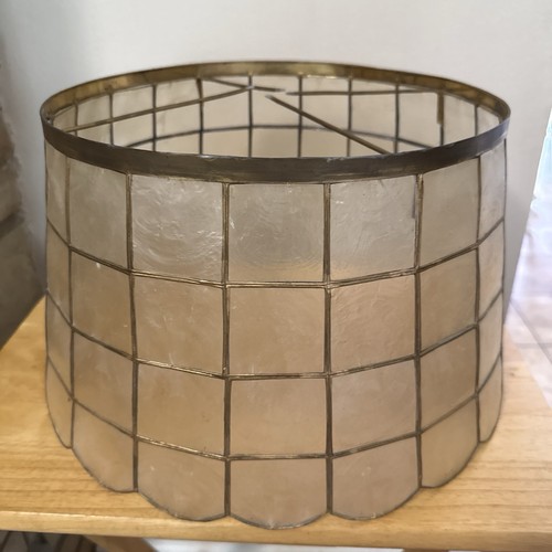 Capiz shell brass - &,