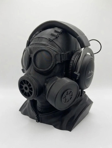 Tactical gas mask headphone - tactical,