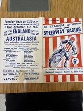 Southampton Speedway Programme