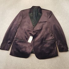 Tu Mens Jacket 48R Burgundy