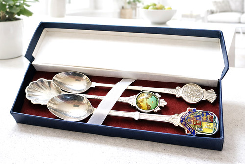 Boxed souvenir spoon - souvenir,
