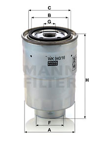 Fuel filter for suzuki - fuel,