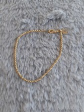 Pierre Cardin Gold Tone Twisted Chain Style  Bracelet