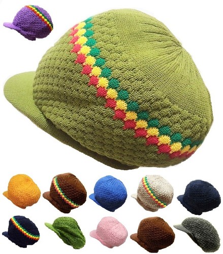 Striped tall hat dreadlocks - tall,