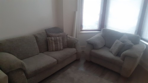 Large seater couch - seater, cuddle