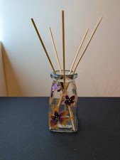 Hand painted reed diffuser or