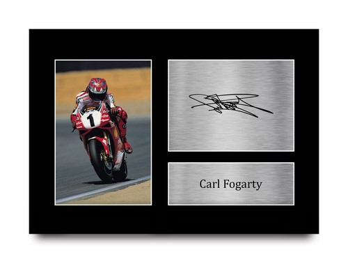 Carl fogarty signed wsbk - carl, pre