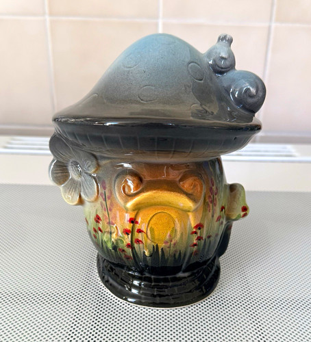 Ceramic fairy house - ceramic,