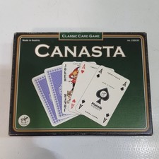 Piatnik Canasta Playing Cards Twin Pack "classic card game" with instructions 