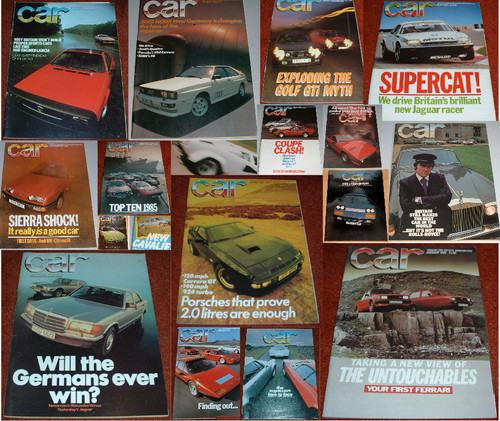 Car magazine choice - car,