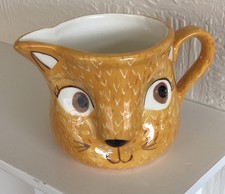 Ceramic Jug Cats Head Design By KATCH