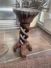 small table pedestal plant