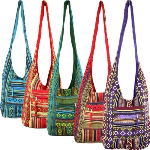 Hippie bag cotton - canvas, boho