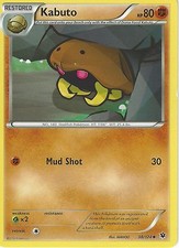 38/124 Kabuto Uncommon: Pokemon Trading Card Game XY-10 Fates Collide